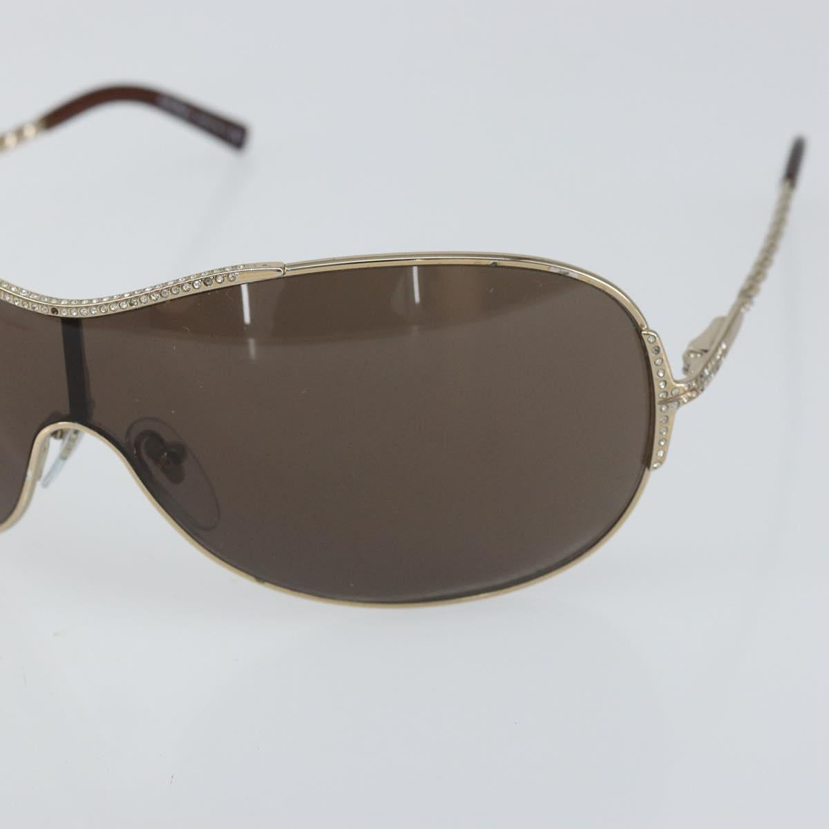 Salvatore Ferragamo Sunglasses metal Brown Auth hk3513
