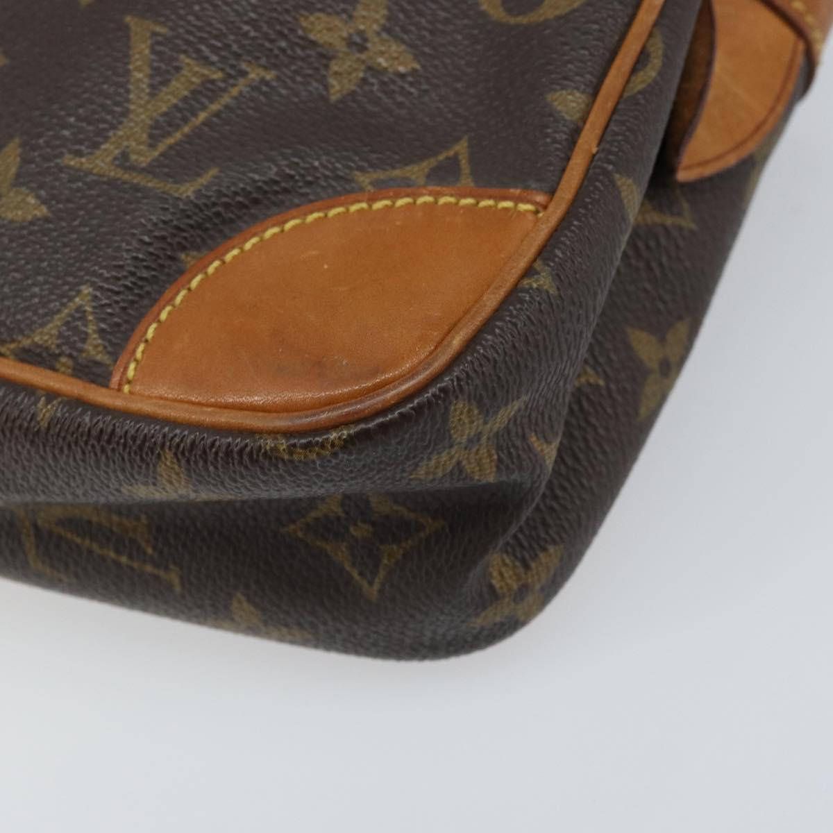 LOUIS VUITTON Monogram Compiegne 28 Clutch Bag M51845 LV Auth hk3552