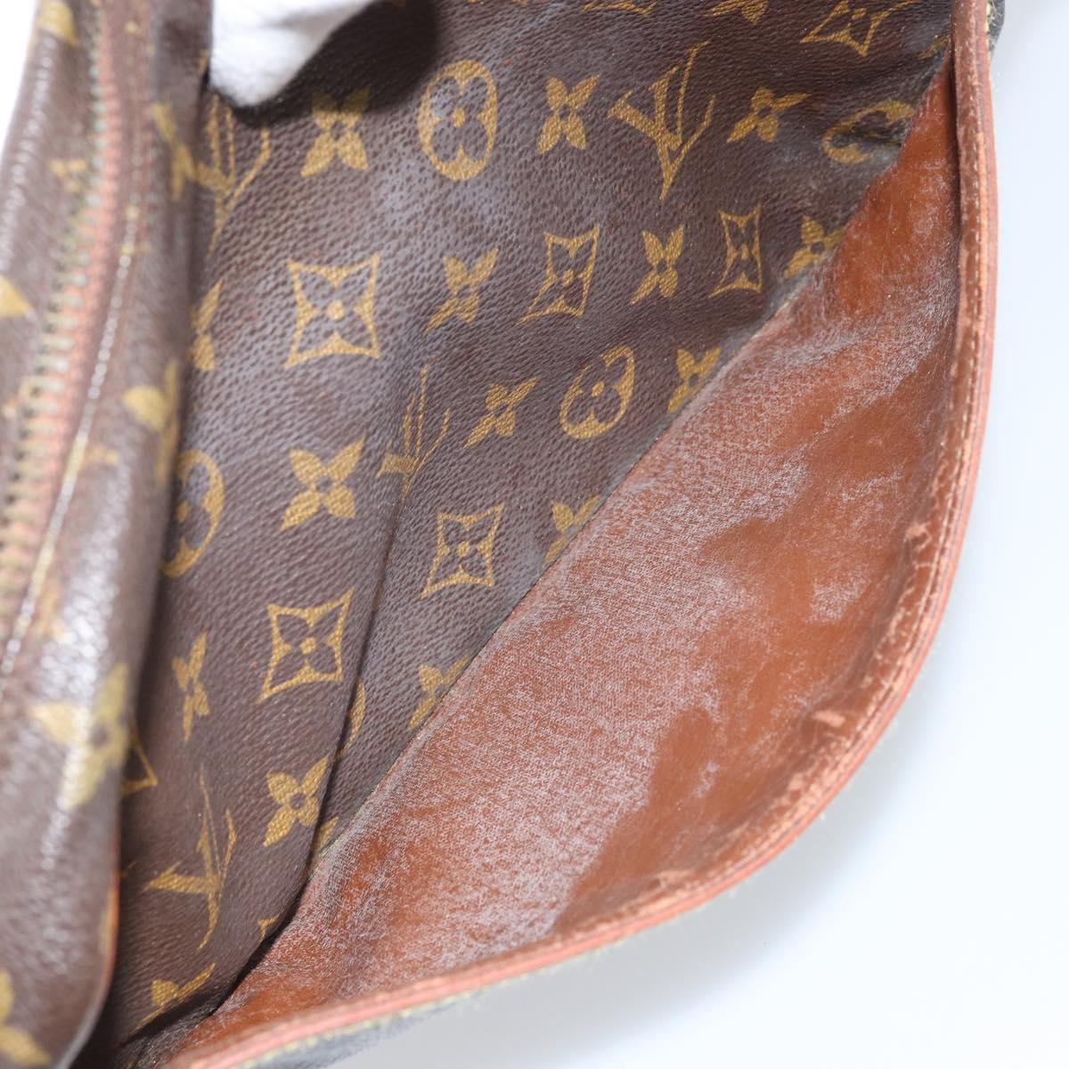 LOUIS VUITTON Monogram Compiegne 28 Clutch Bag M51845 LV Auth hk3552