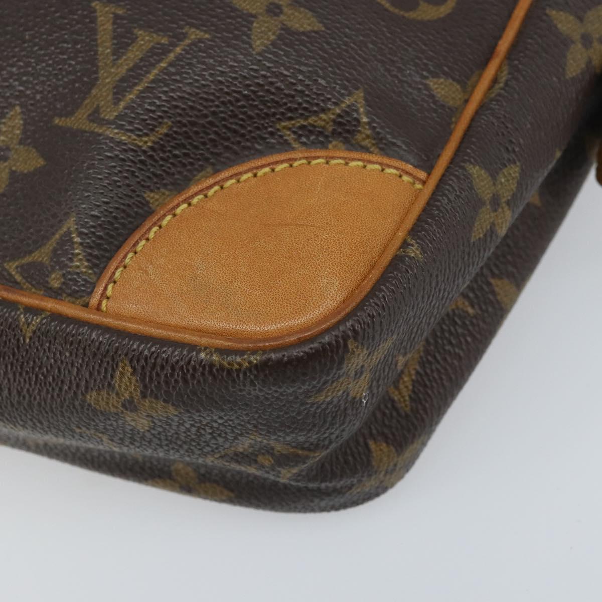 LOUIS VUITTON Monogram Compiegne 28 Clutch Bag M51845 LV Auth hk3552