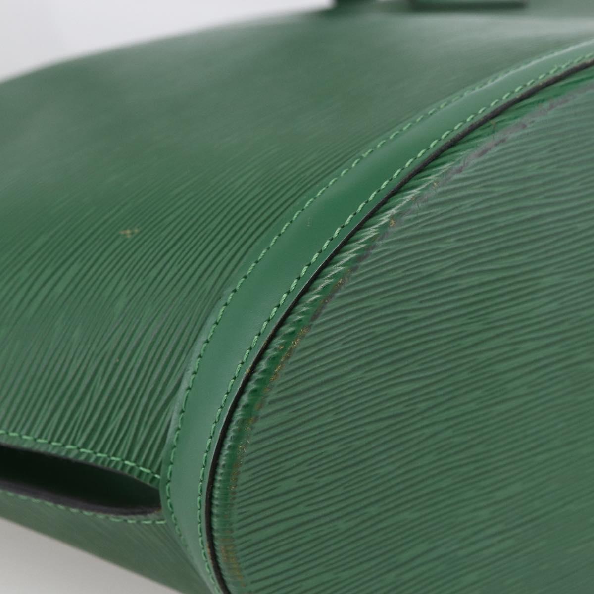 LOUIS VUITTON Epi Saint Jacques Shopping Bag Green M52274 LV Auth hk3556