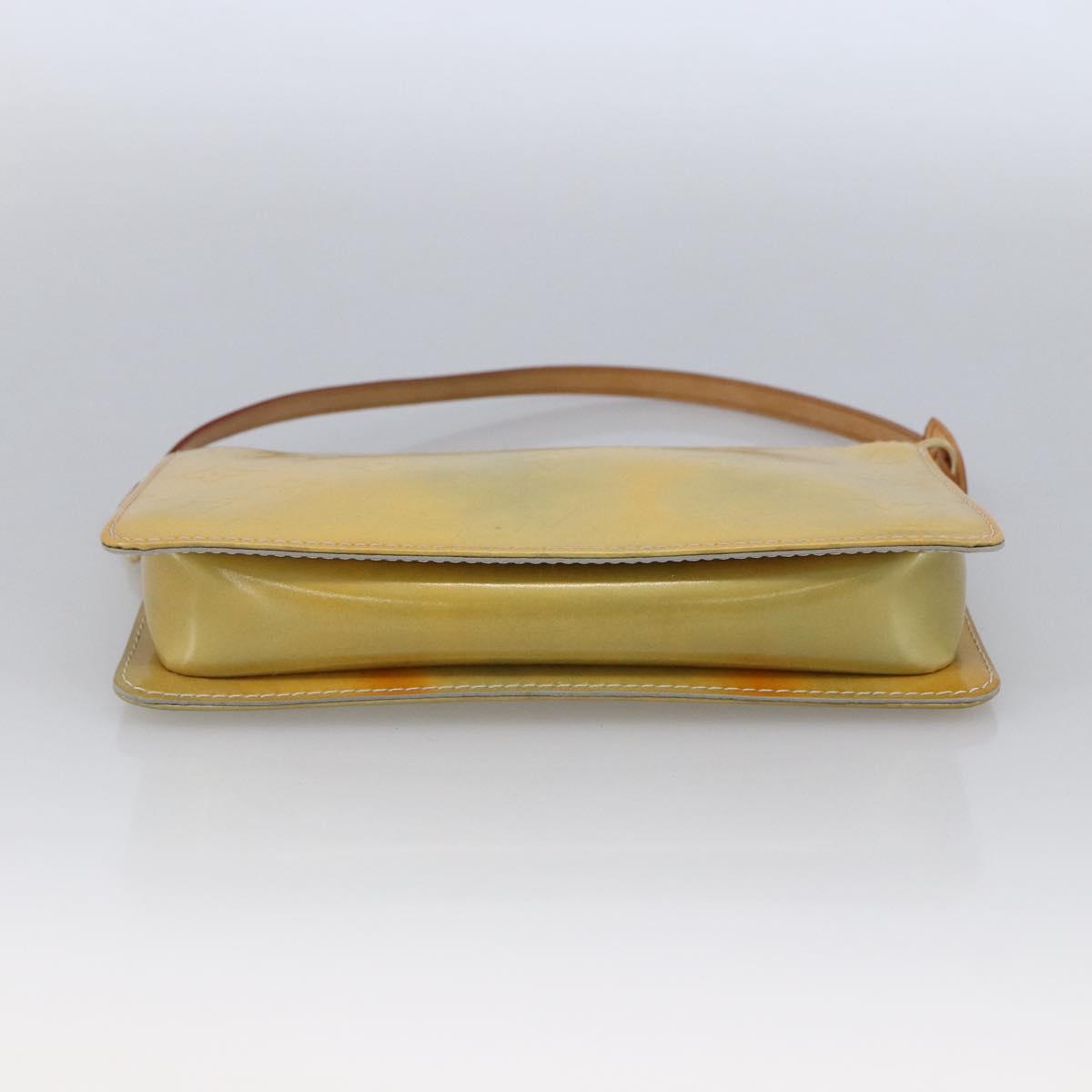 LOUIS VUITTON Monogram Vernis Lexington Accessory Pouch Gris M91056 Auth hk3559