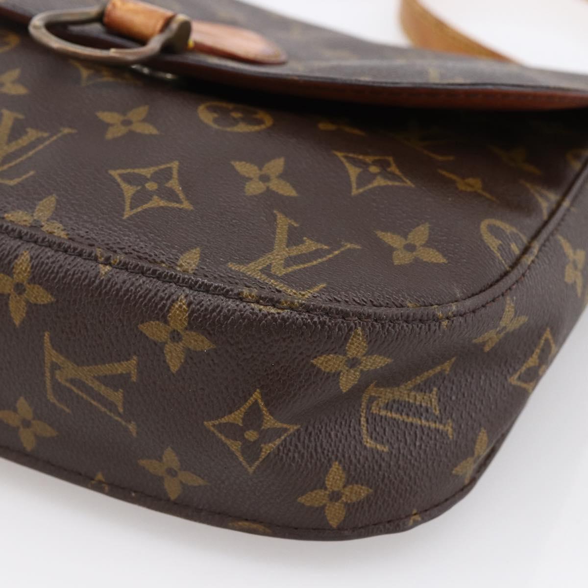 LOUIS VUITTON Monogram Saint Cloud GM Shoulder Bag M51242 LV Auth hk3564