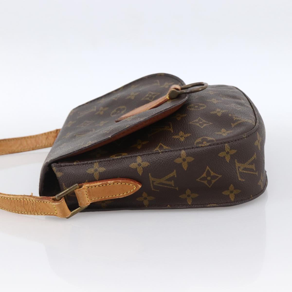LOUIS VUITTON Monogram Saint Cloud GM Shoulder Bag M51242 LV Auth hk3564
