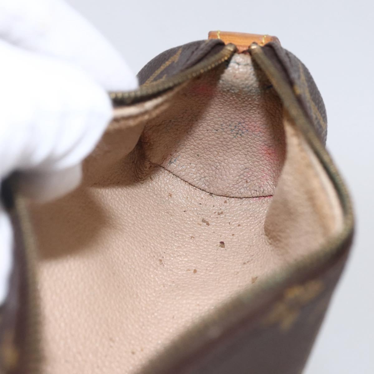 LOUIS VUITTON Monogram Trousse Rondo Pouch LV Auth hk3572