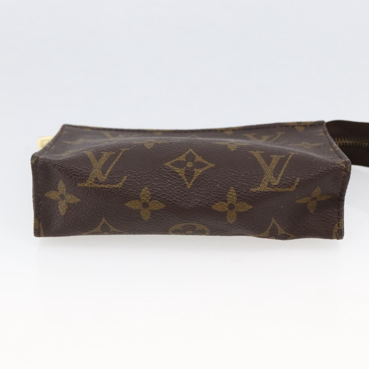 LOUIS VUITTON Monogram Poche Toilette 15 Pouch M47546 LV Auth hk3573