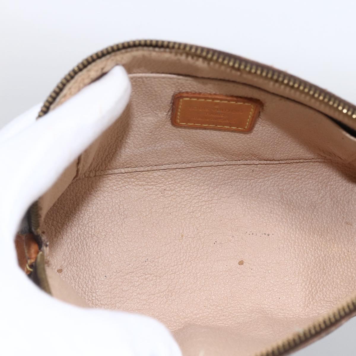 LOUIS VUITTON Monogram Pochette Cosmetic PM Pouch M43998 LV Auth hk3575