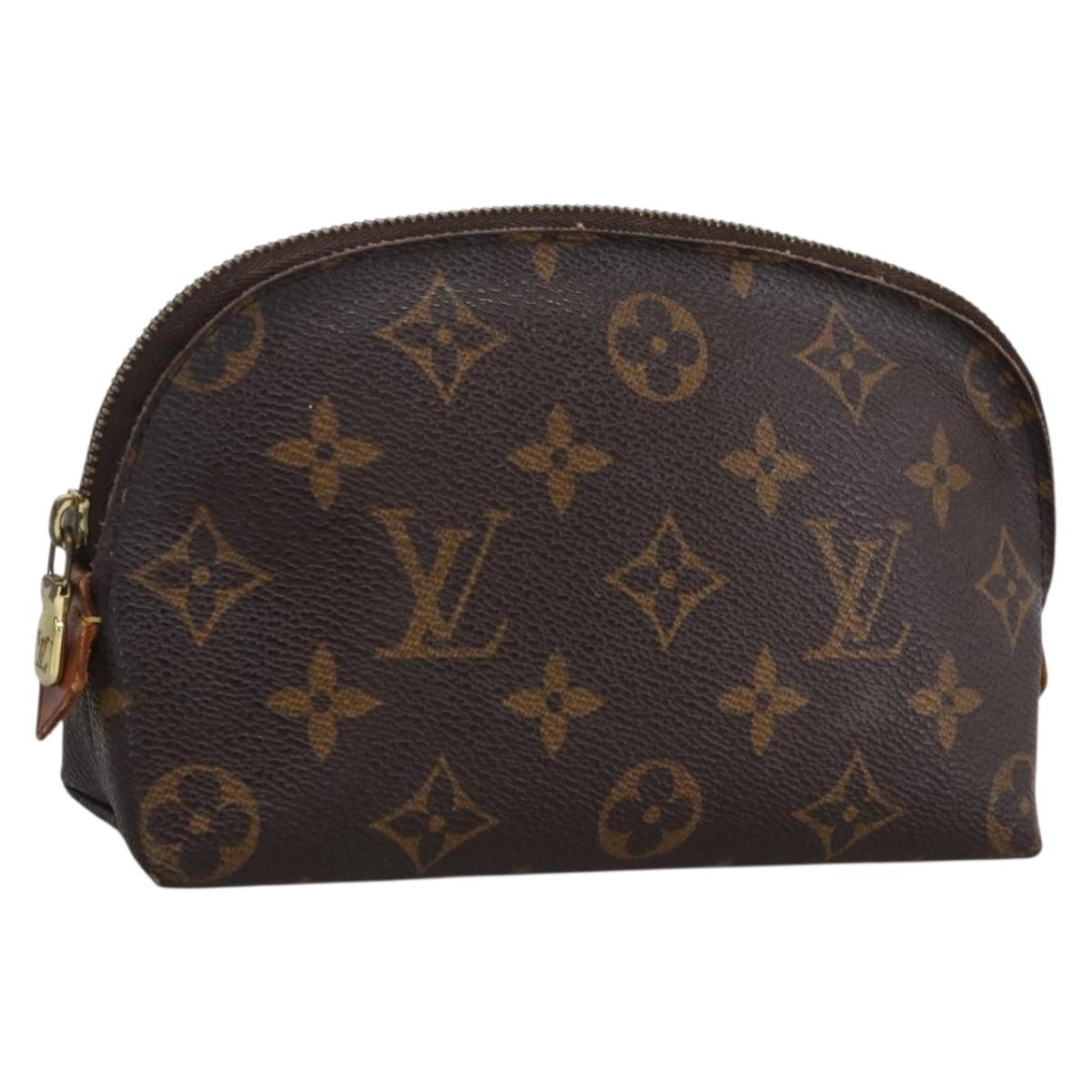 LOUIS VUITTON Monogram Pochette Cosmetic PM Pouch M43998 LV Auth hk3575