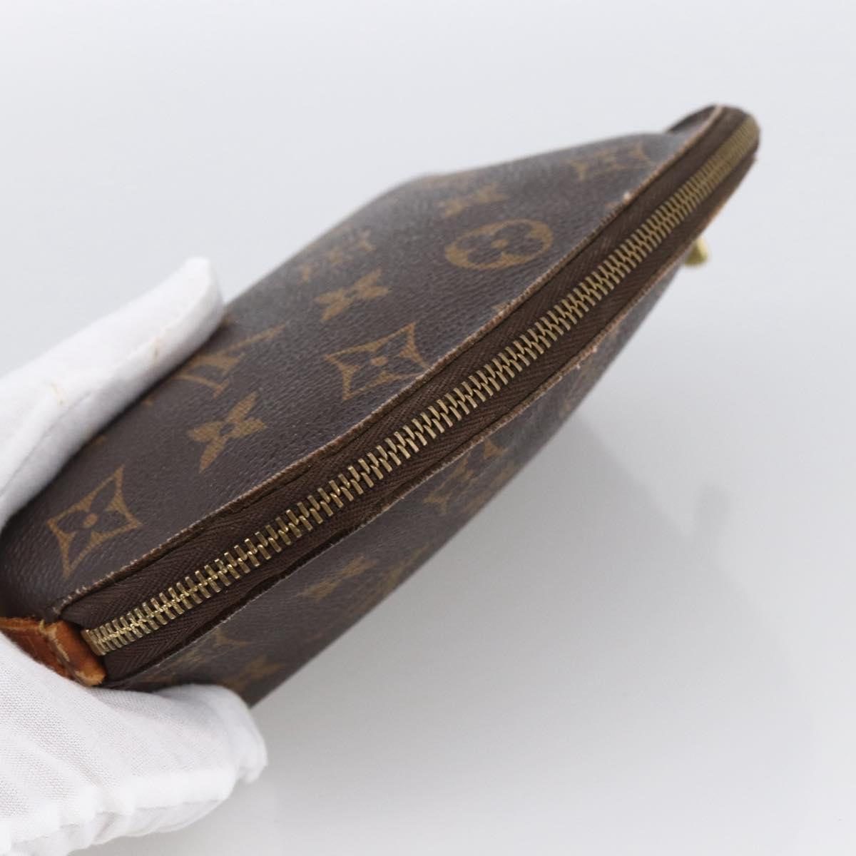 LOUIS VUITTON Monogram Pochette Cosmetic PM Pouch M43998 LV Auth hk3575