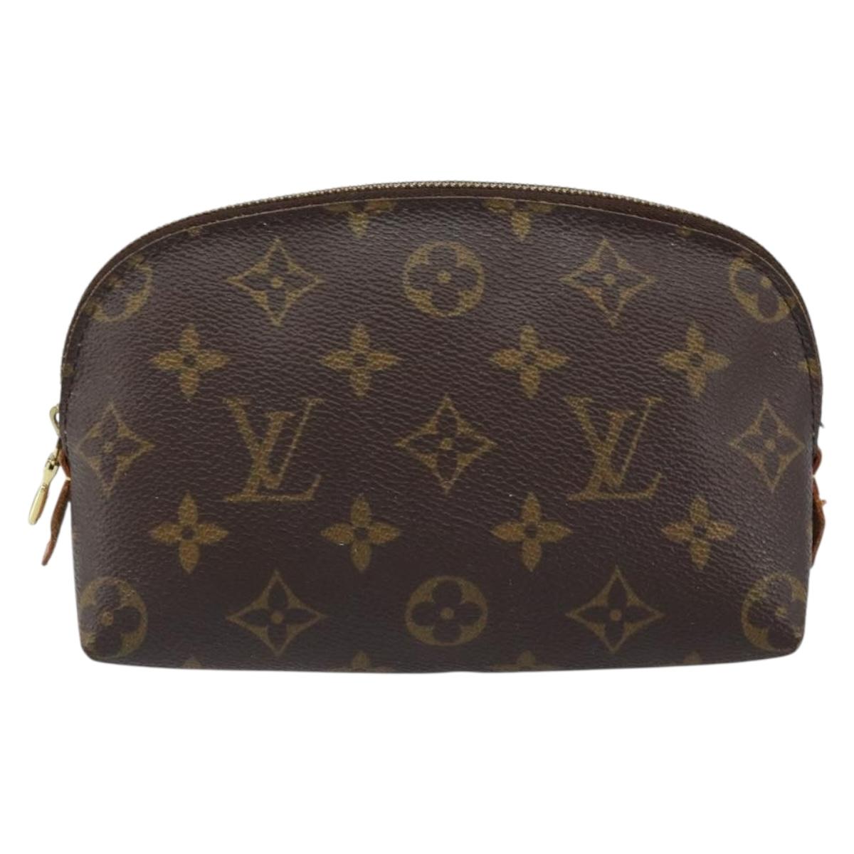 LOUIS VUITTON Monogram Pochette Cosmetic PM Pouch M43998 LV Auth hk3576