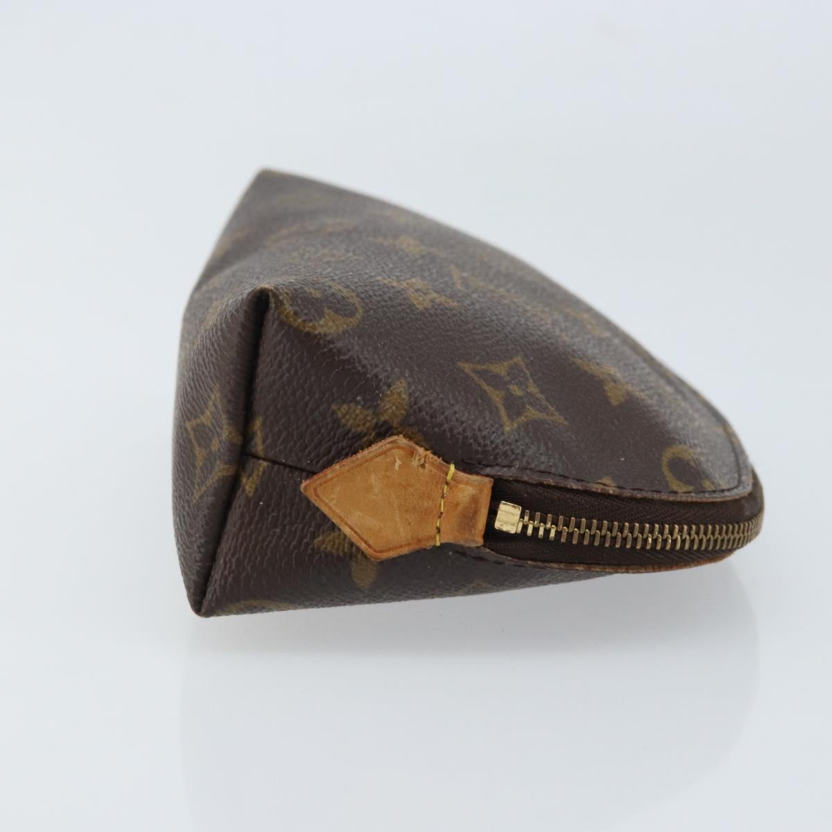 LOUIS VUITTON Monogram Pochette Cosmetic PM Pouch M43998 LV Auth hk3576