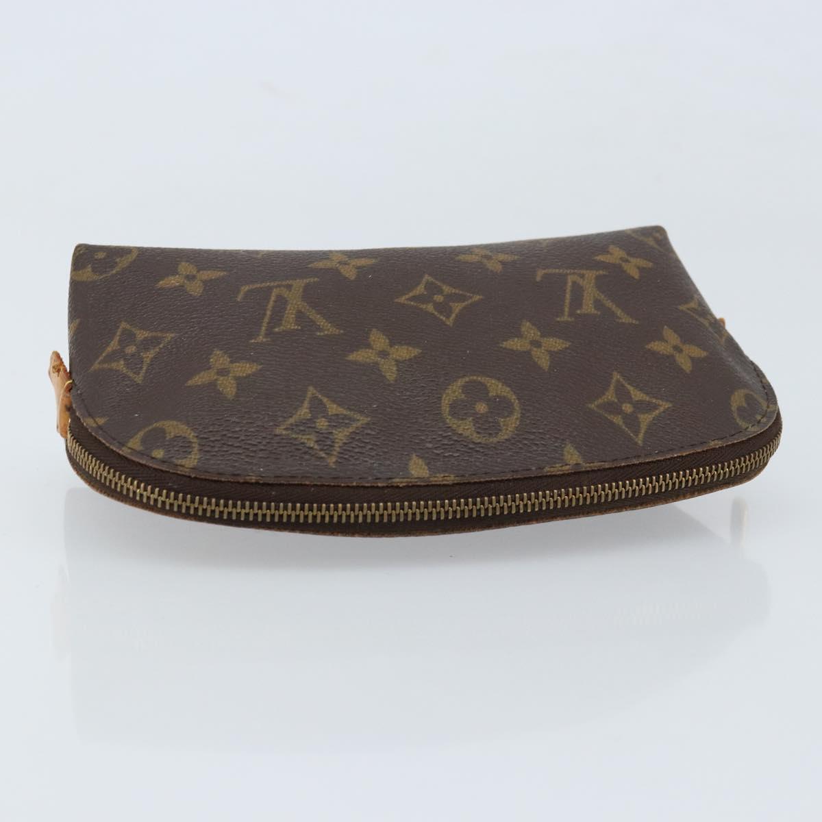 LOUIS VUITTON Monogram Pochette Cosmetic PM Pouch M43998 LV Auth hk3576