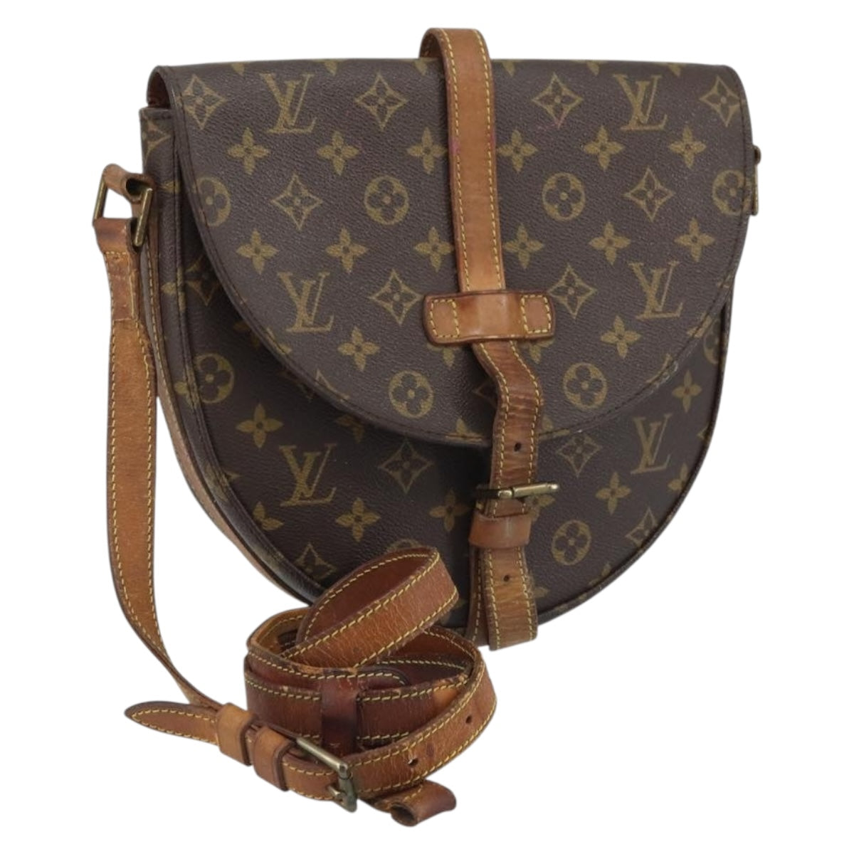 LOUIS VUITTON Monogram Chantilly GM Shoulder Bag M51232 LV Auth hk3616