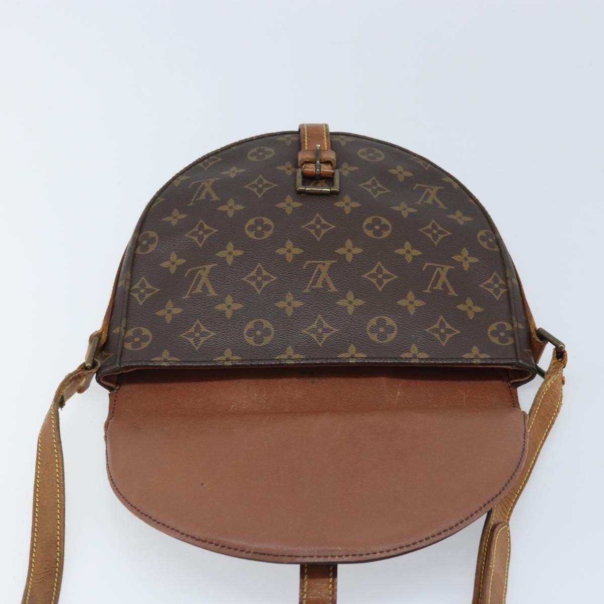 LOUIS VUITTON Monogram Chantilly GM Shoulder Bag M51232 LV Auth hk3621