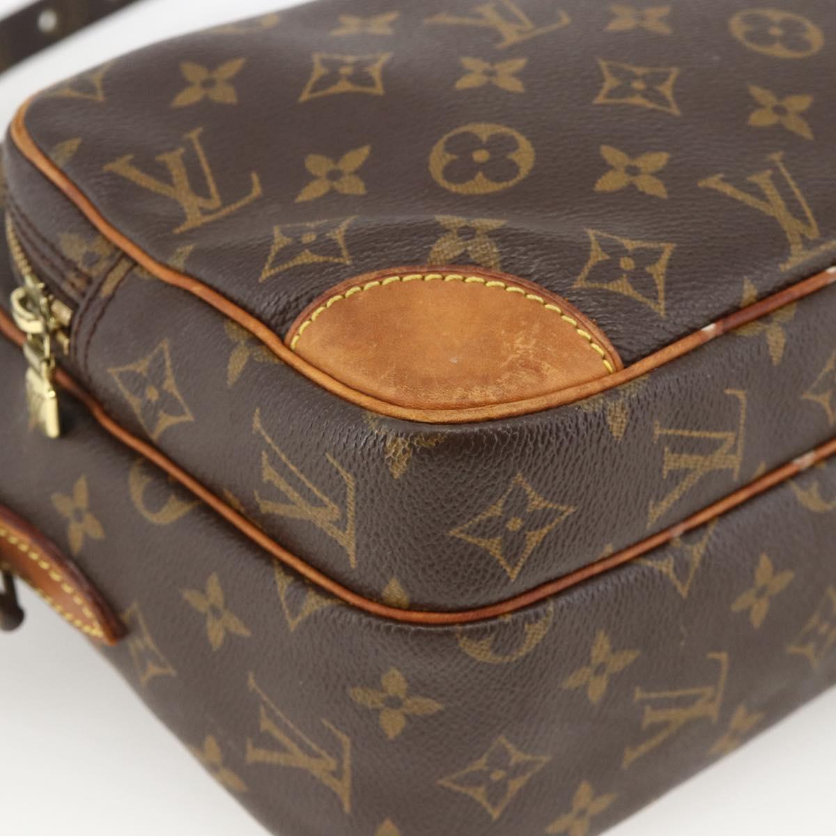 LOUIS VUITTON Monogram Nile Shoulder Bag M45244 LV Auth hk3634