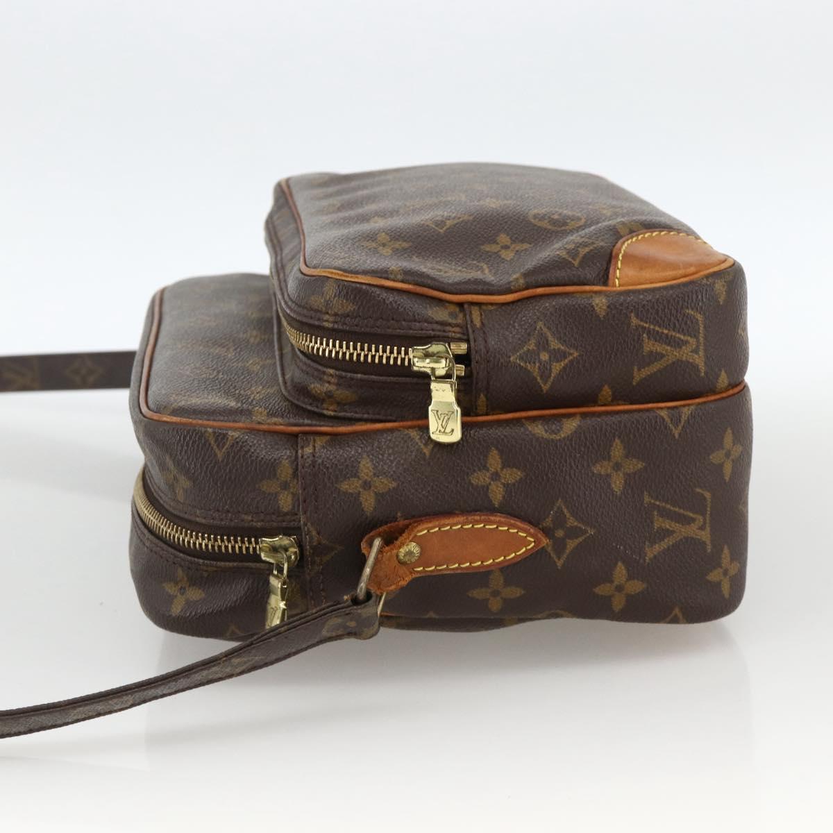 LOUIS VUITTON Monogram Nile Shoulder Bag M45244 LV Auth hk3634