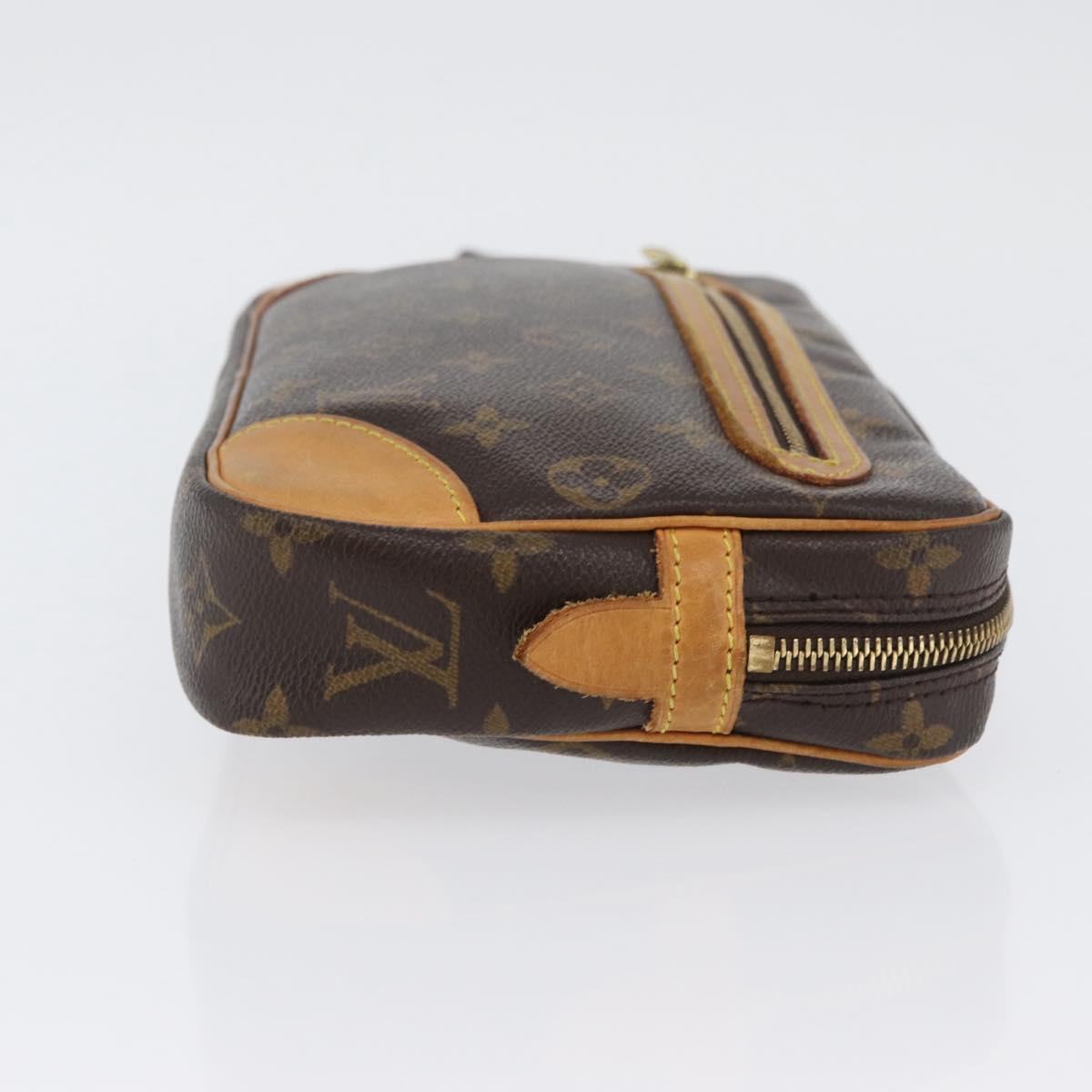 LOUIS VUITTON Monogram Marly Dragonne GM Clutch Bag M51825 LV Auth hk3643