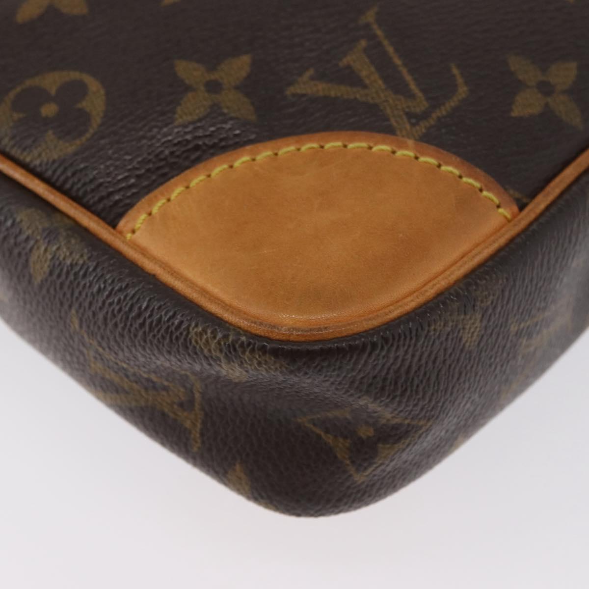 LOUIS VUITTON Monogram Marly Dragonne GM Clutch Bag M51825 LV Auth hk3643