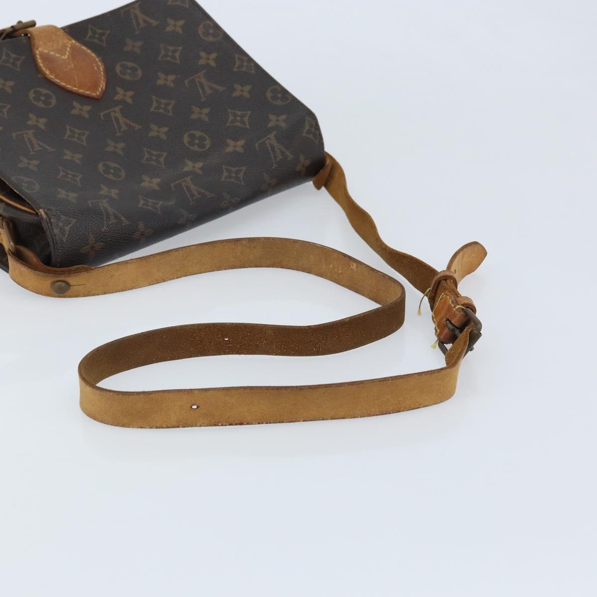 LOUIS VUITTON Monogram Cartouchiere GM Shoulder Bag M51252 LV Auth hk3649