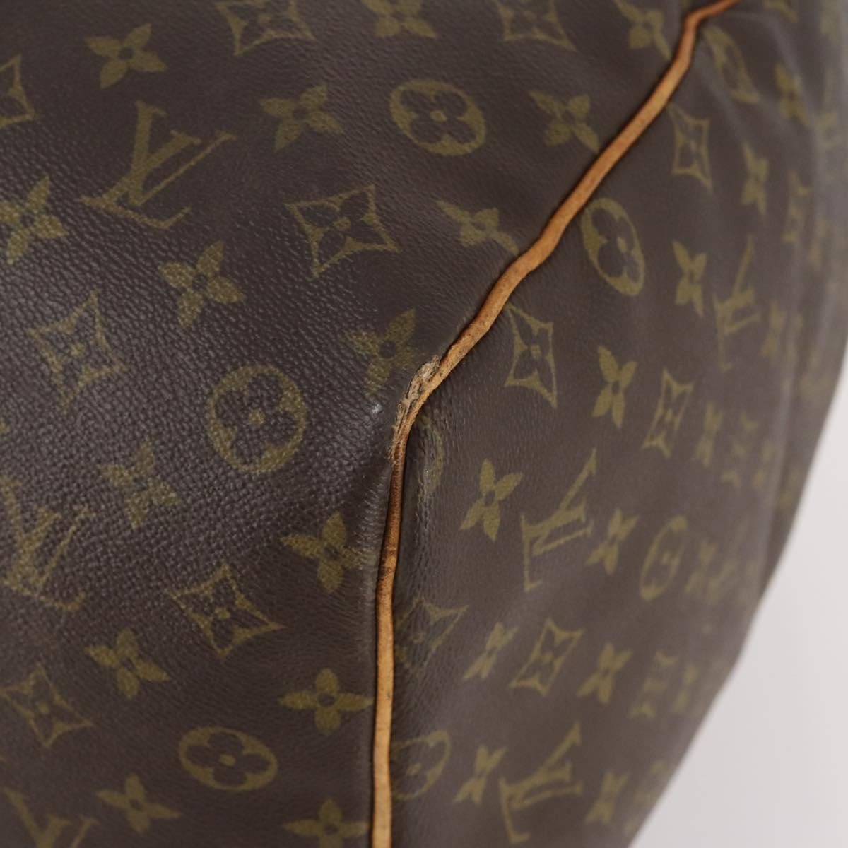 LOUIS VUITTON Monogram Keepall 60 Boston Bag M41422 LV Auth hk3650