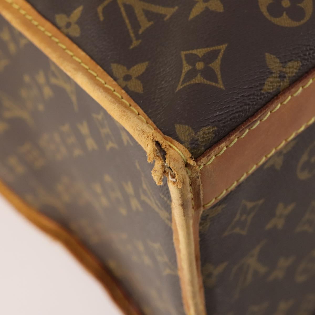 LOUIS VUITTON Monogram Sac Chasseur 55 Boston Bag M41922 LV Auth hk3651