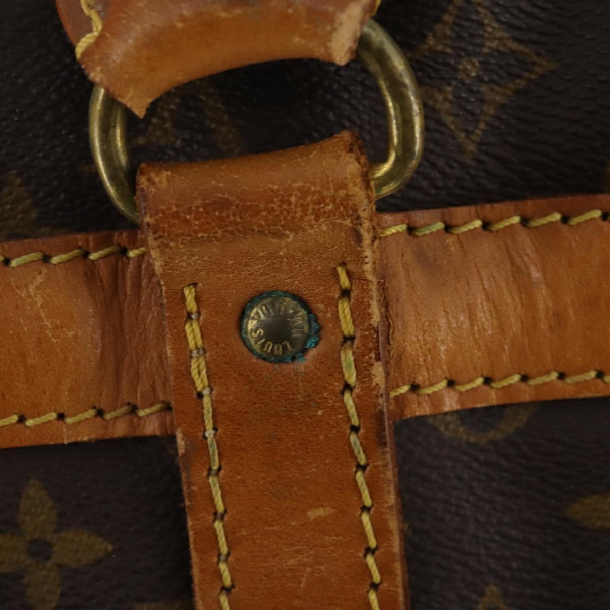 LOUIS VUITTON Monogram Sac Chasseur 55 Boston Bag M41922 LV Auth hk3651