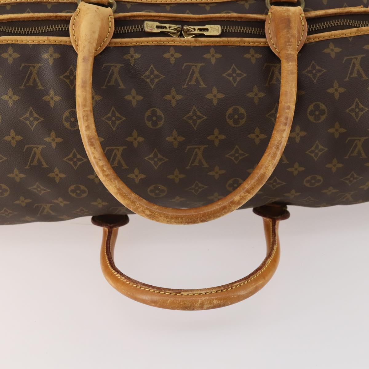 LOUIS VUITTON Monogram Sac Chasseur 55 Boston Bag M41922 LV Auth hk3651