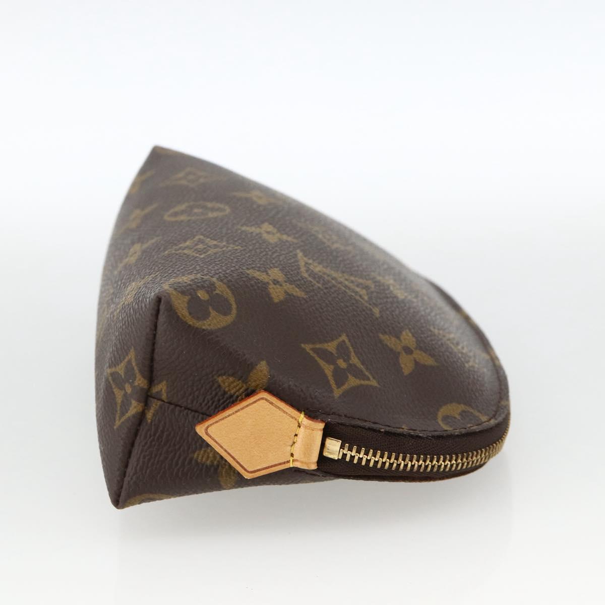 LOUIS VUITTON Monogram Pochette Cosmetic PM Pouch M43998 LV Auth hk3654