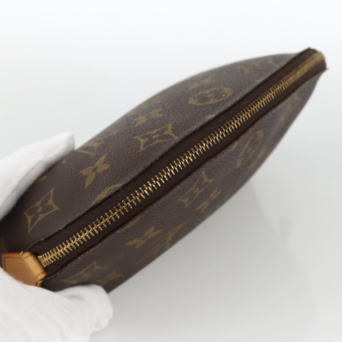 LOUIS VUITTON Monogram Pochette Cosmetic PM Pouch M43998 LV Auth hk3654