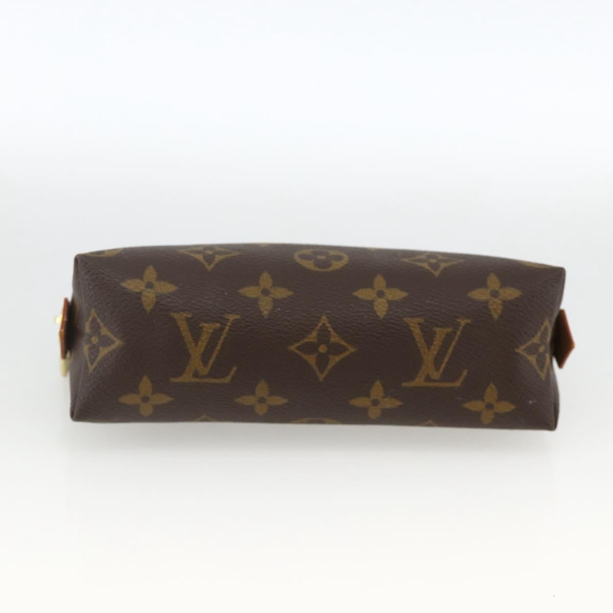 LOUIS VUITTON Monogram Pochette Cosmetic PM Pouch M43998 LV Auth hk3654