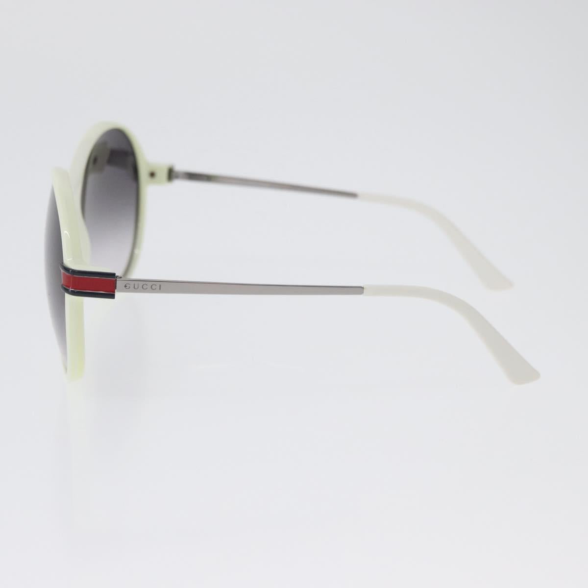 GUCCI Sunglasses plastic Black Auth hk3657