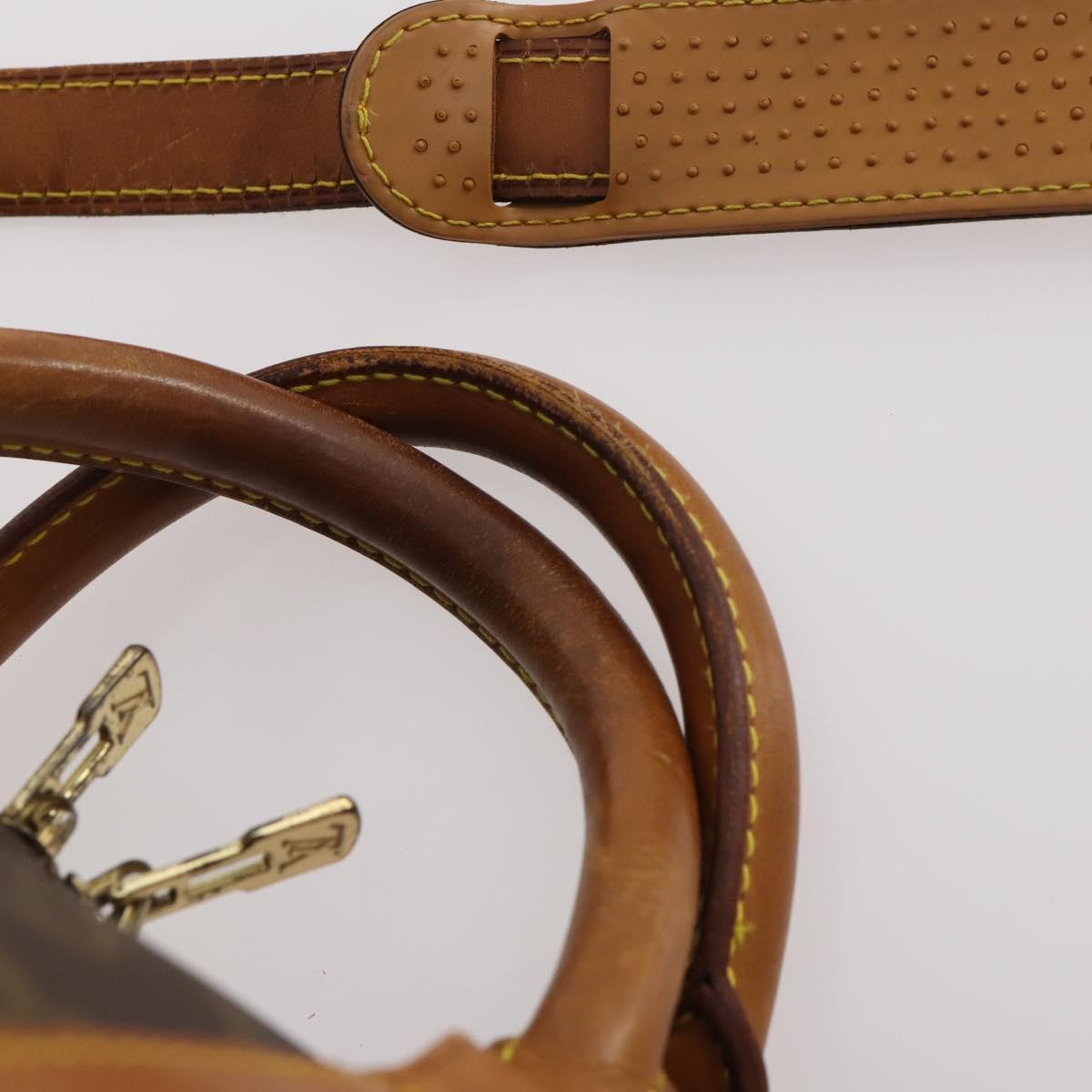 LOUIS VUITTON Monogram Keepall Bandouliere 60 Boston Bag M41412 LV Auth hk3666