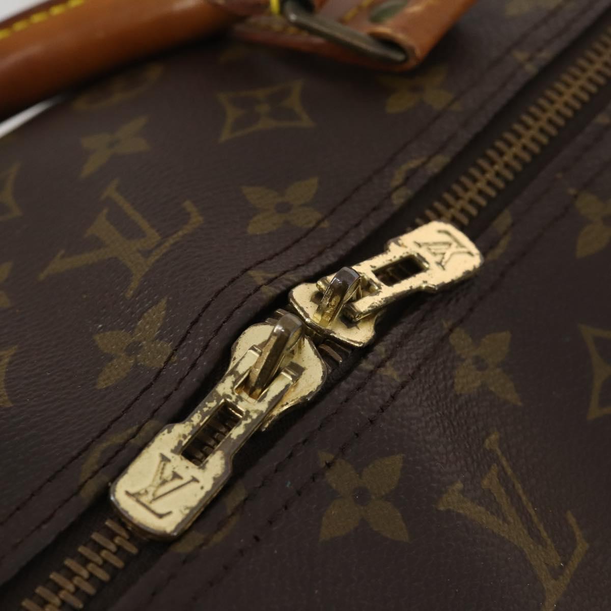 LOUIS VUITTON Monogram Keepall Bandouliere 60 Boston Bag M41412 LV Auth hk3666
