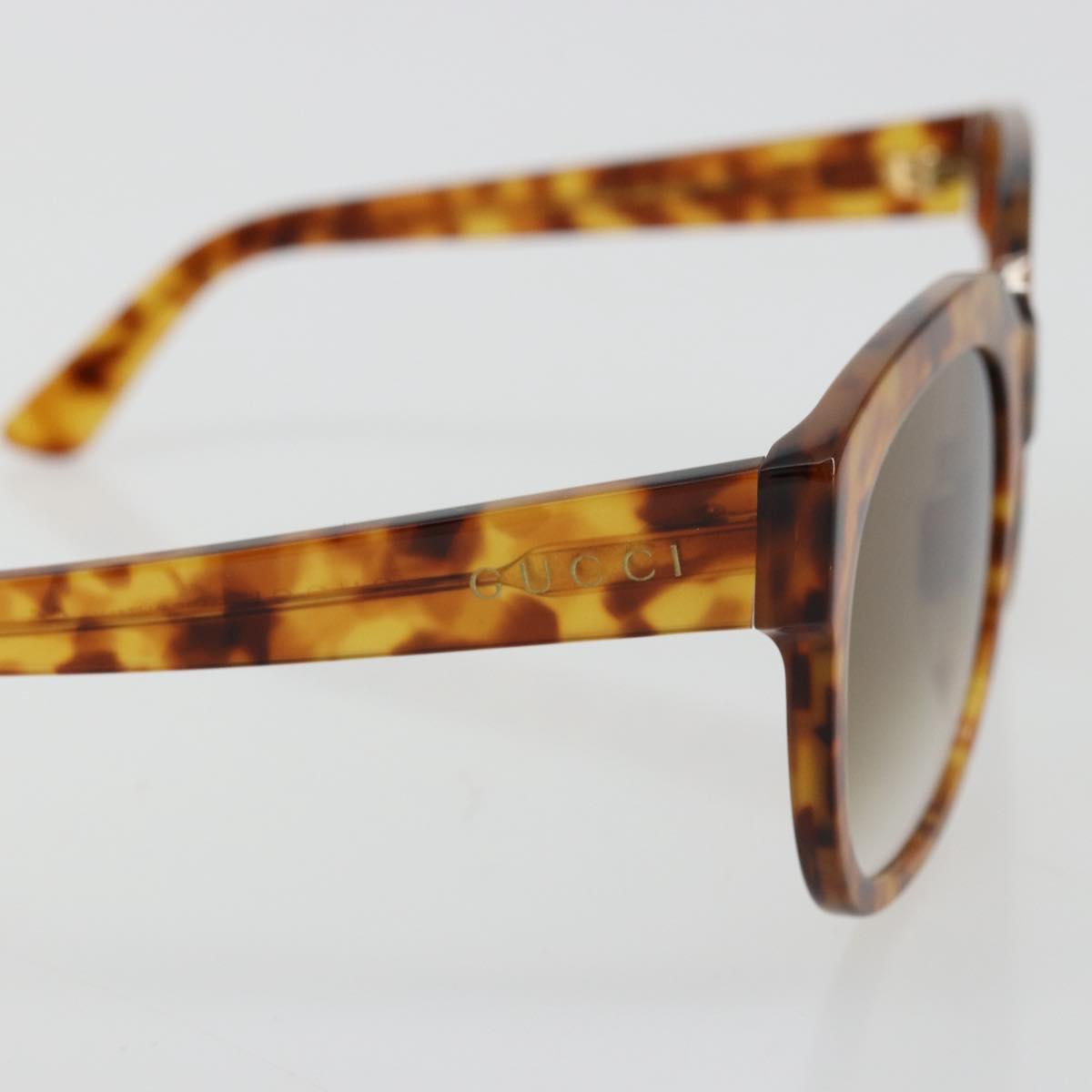 GUCCI Sunglasses plastic Brown GG0361S Auth hk3698