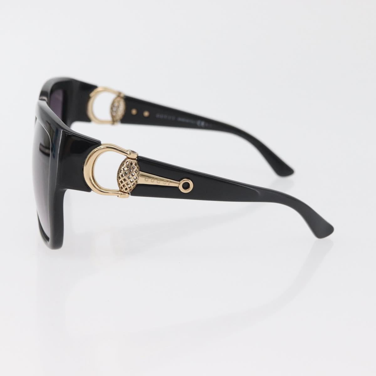 GUCCI Sunglasses plastic Black GG3727 Auth hk3699A
