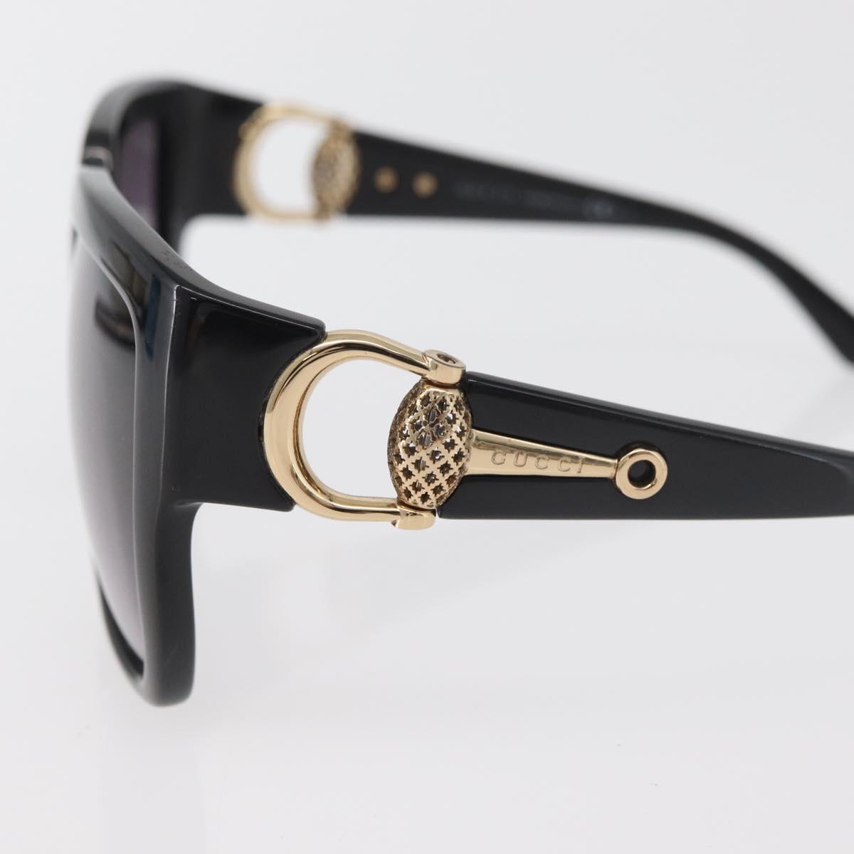 GUCCI Sunglasses plastic Black GG3727 Auth hk3699A