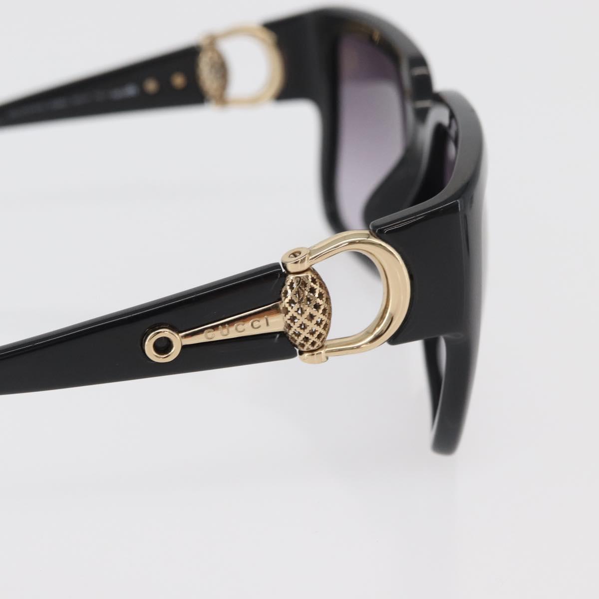 GUCCI Sunglasses plastic Black GG3727 Auth hk3699A