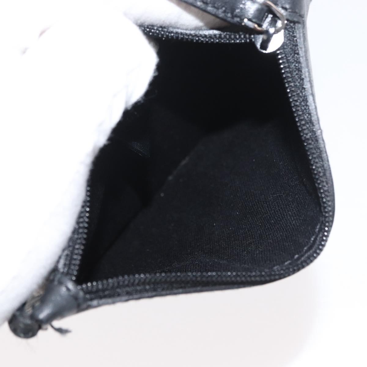 GUCCI GG Canvas Tote Bag Black 94898 Auth hk3714