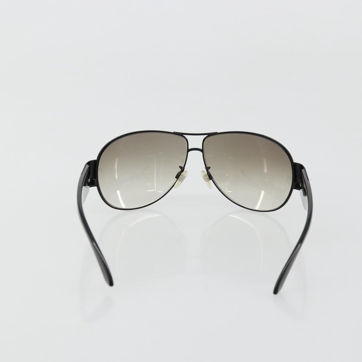 CHANEL Sunglasses plastic Black 4128 CC Auth hk3744A