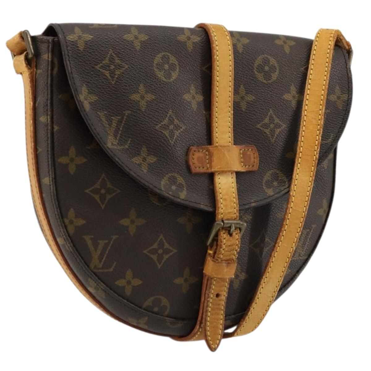 LOUIS VUITTON Monogram Chantilly MM Shoulder Bag M51233 LV Auth hk3750