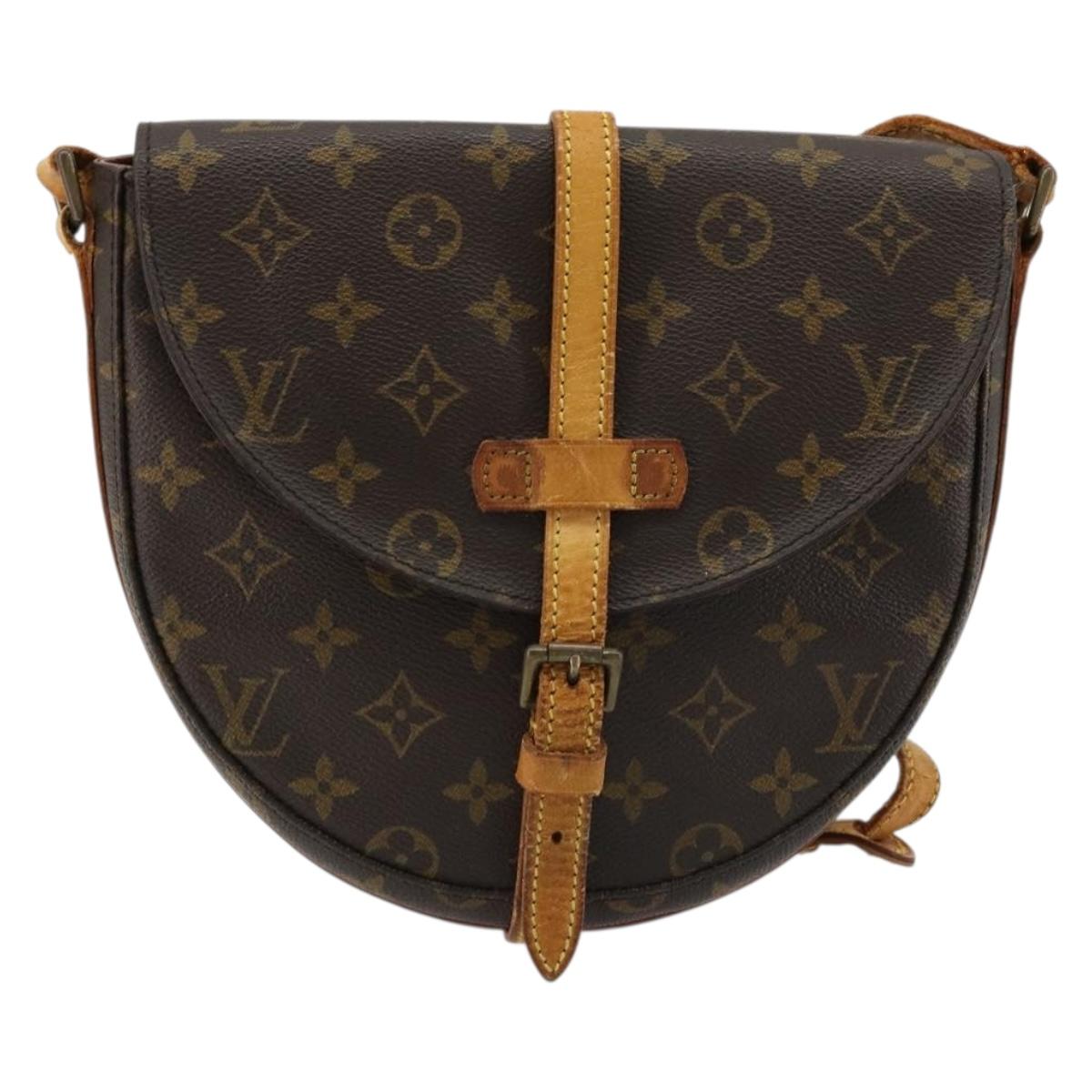 LOUIS VUITTON Monogram Chantilly MM Shoulder Bag M51233 LV Auth hk3750