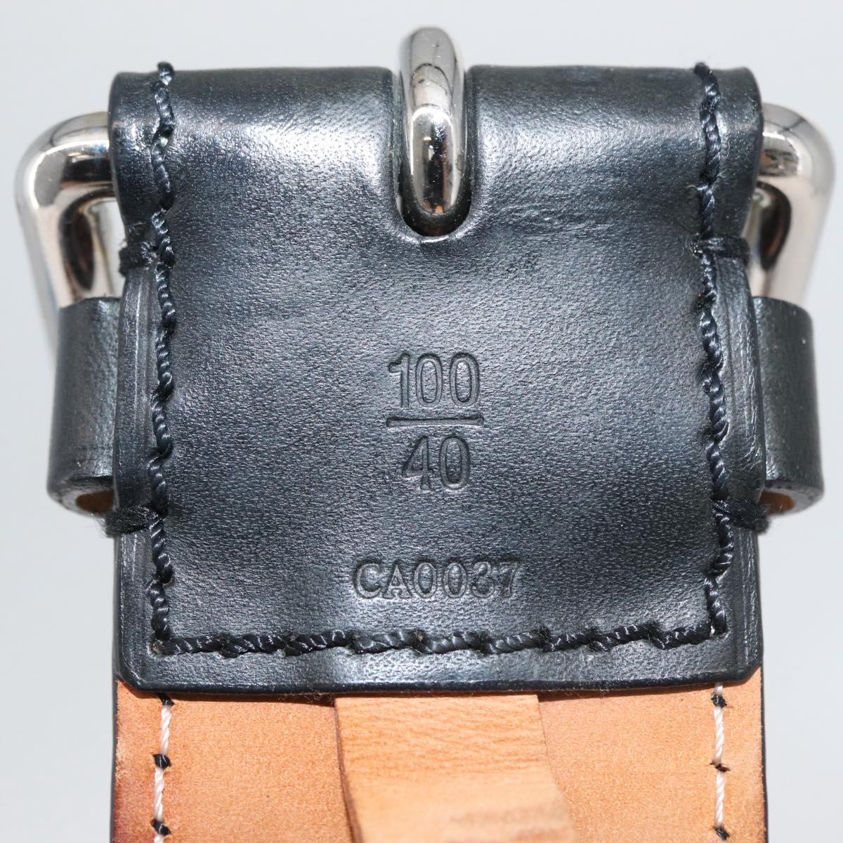 LOUIS VUITTON Monogram Perfo Ceinture Perfo Belt Leather M6931Q LV Auth hk3751