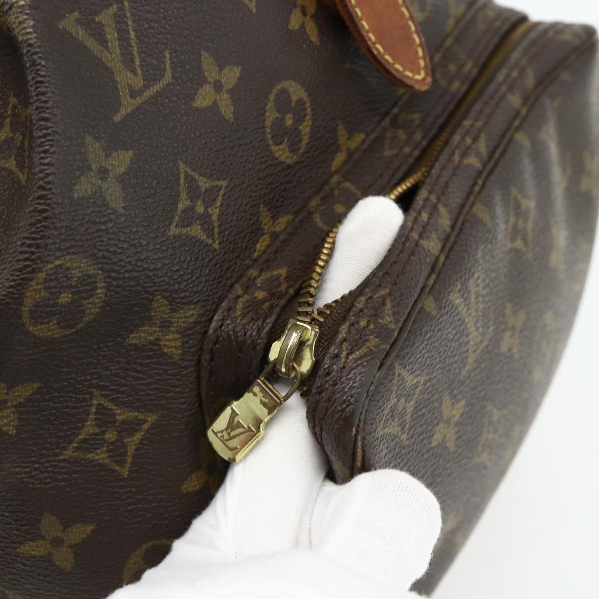 LOUIS VUITTON Monogram Montsouris GM Backpack M51135 LV Auth hk3755