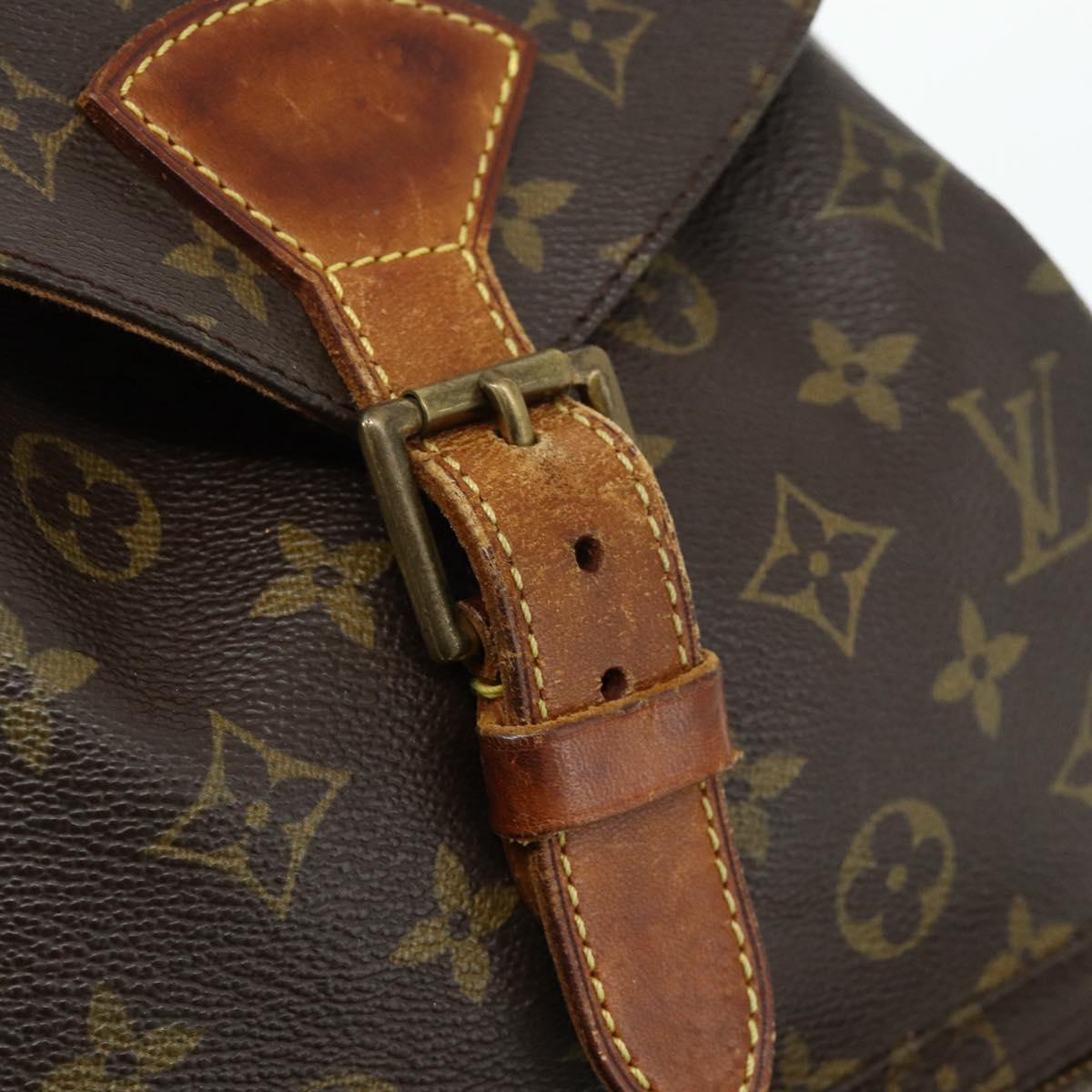 LOUIS VUITTON Monogram Montsouris GM Backpack M51135 LV Auth hk3755