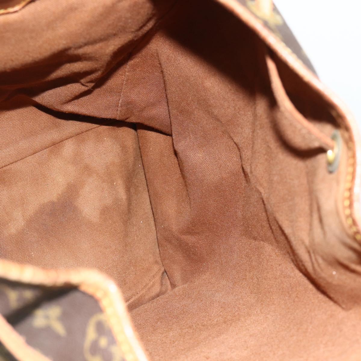 LOUIS VUITTON Monogram Montsouris GM Backpack M51135 LV Auth hk3755