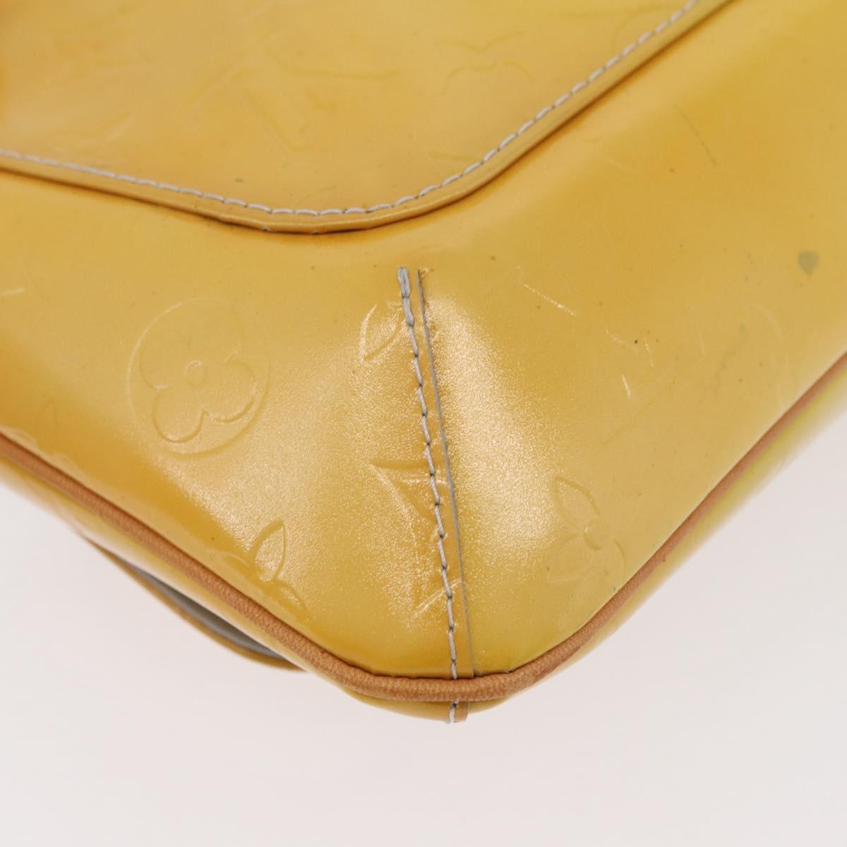 LOUIS VUITTON Monogram Vernis Thompson Street Bag Gris M91008 LV Auth hk3758