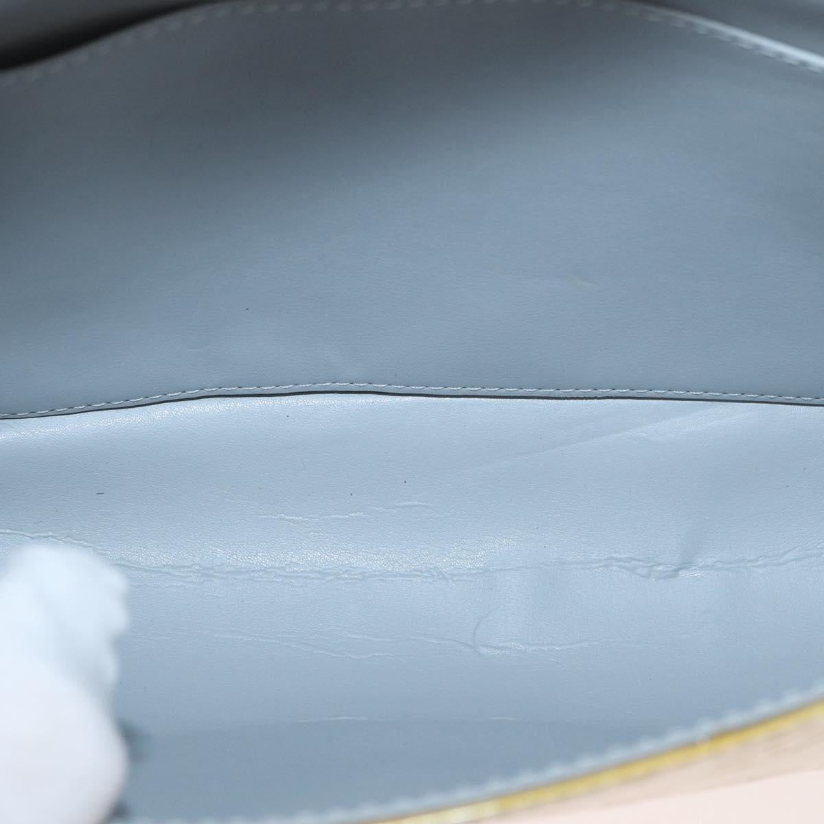 LOUIS VUITTON Monogram Vernis Thompson Street Bag Gris M91008 LV Auth hk3758