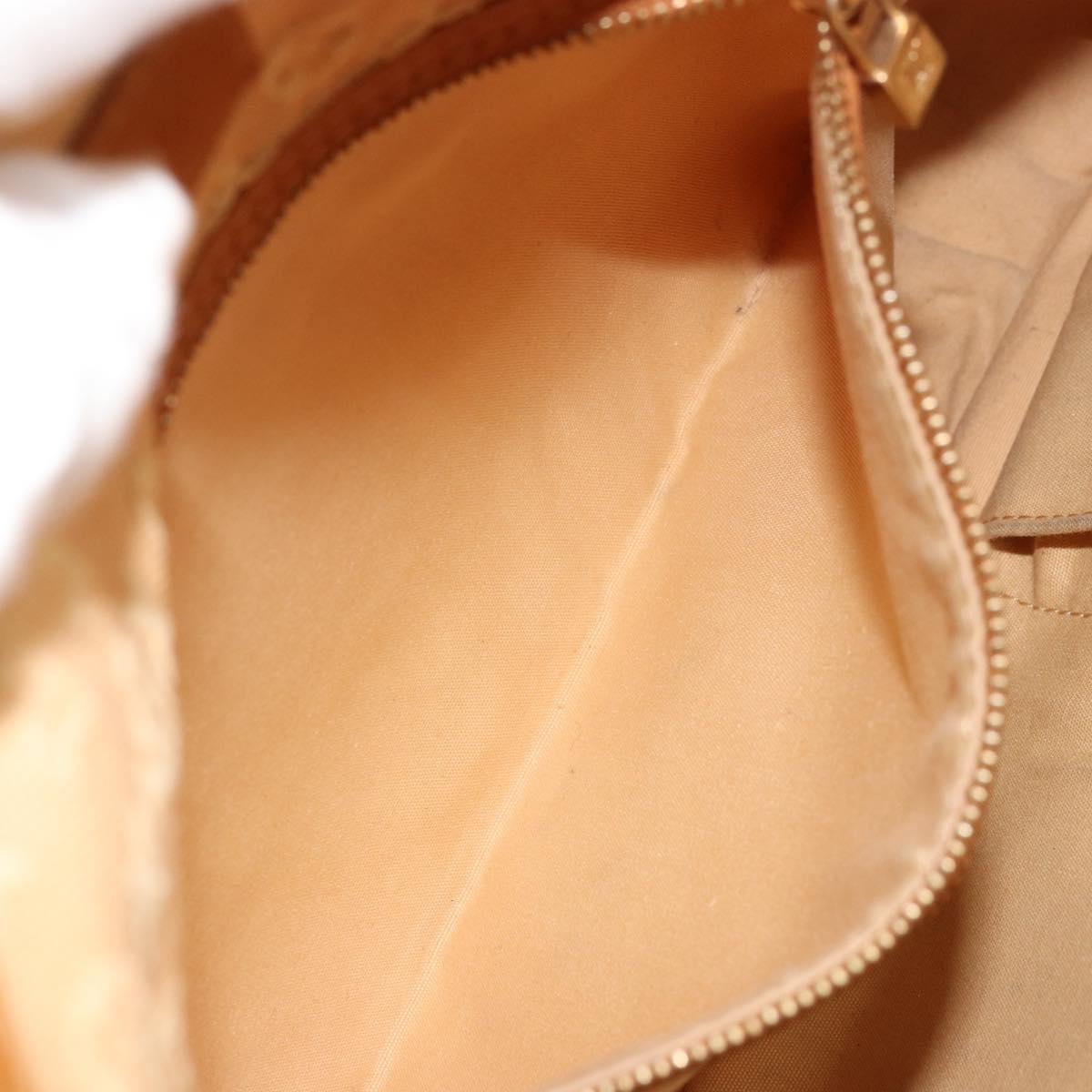 LOUIS VUITTON Monogram Mini Buzas Marie Kate Bag Beige M92323 LV Auth hk3766