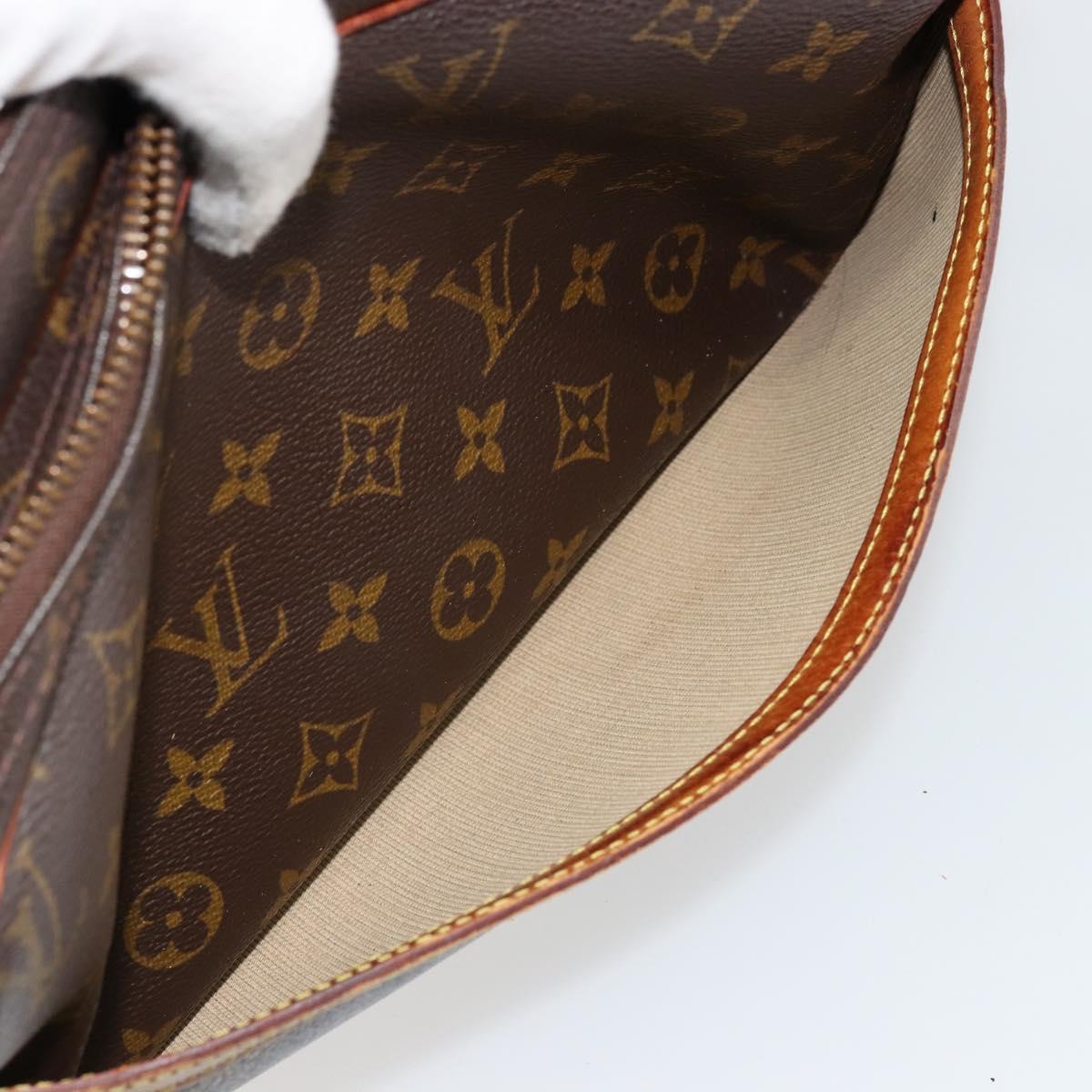 LOUIS VUITTON Monogram Reporter PM Shoulder Bag M45254 LV Auth hk3772