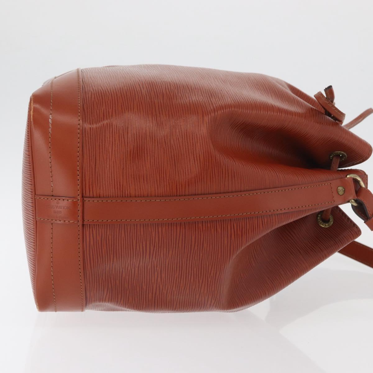 LOUIS VUITTON Epi Noe Shoulder Bag Brown M44028 LV Auth hk3774A